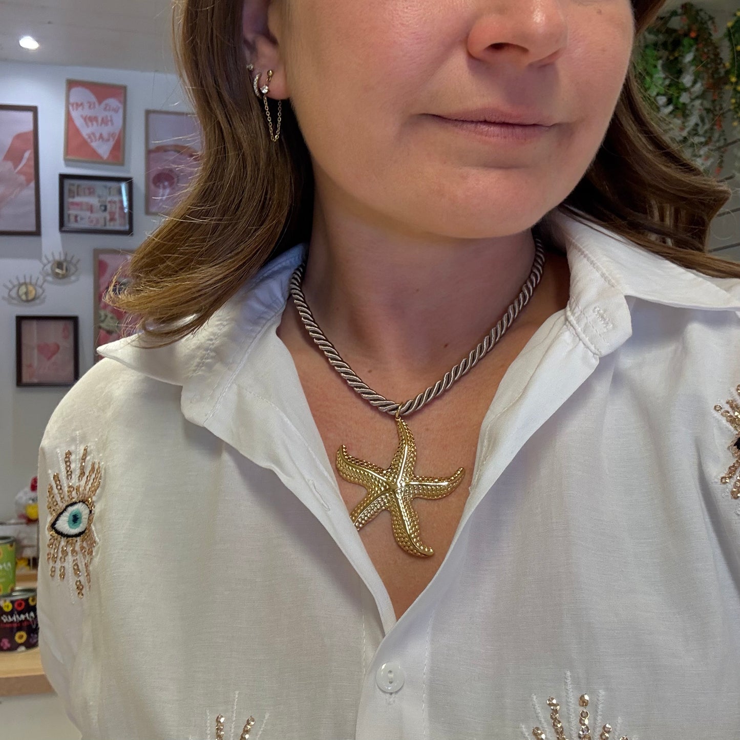 Collier cordon Saona
